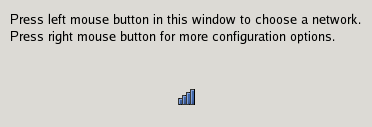 Network Connected Screenshot